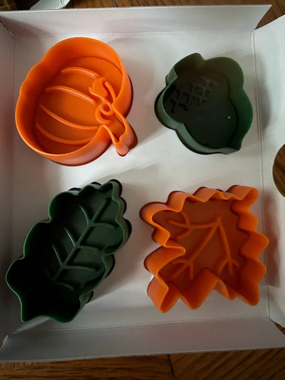 Sur La Table Colorful Harvest Pie Crust Cutter Set